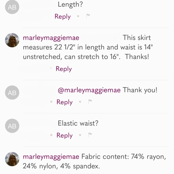 💙 NEW Margaret M Pencil Skirt Size M NWT Retail $74 Stitch Fix Exclusive - Picture 8 of 9